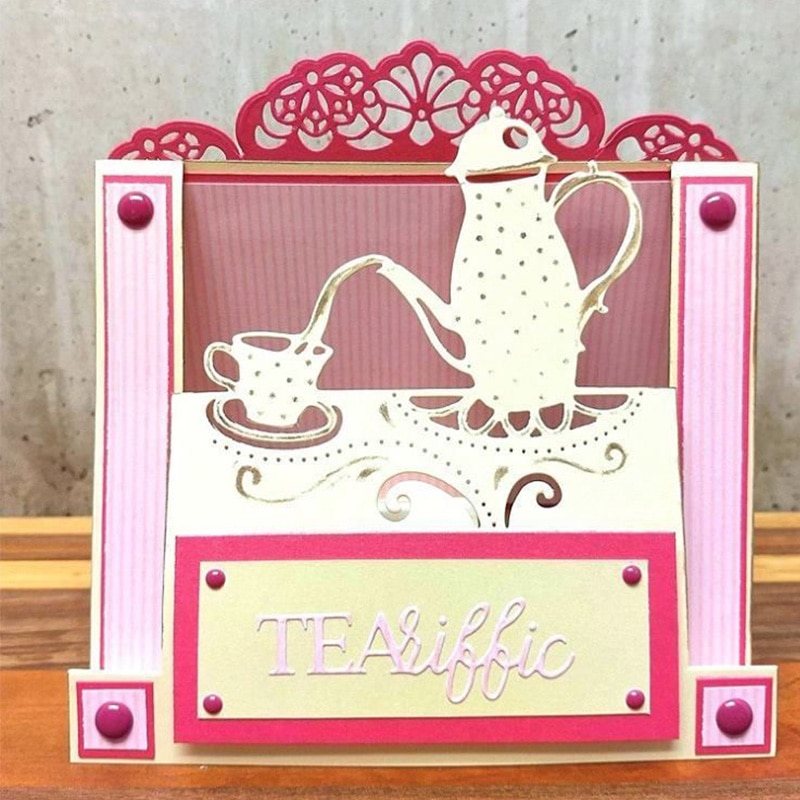 Mixed Lace Edge Border Frame Metal Cutting Dies Stencils For DIY Scrapbooking Decoration Embossing Card Craft Die Cut