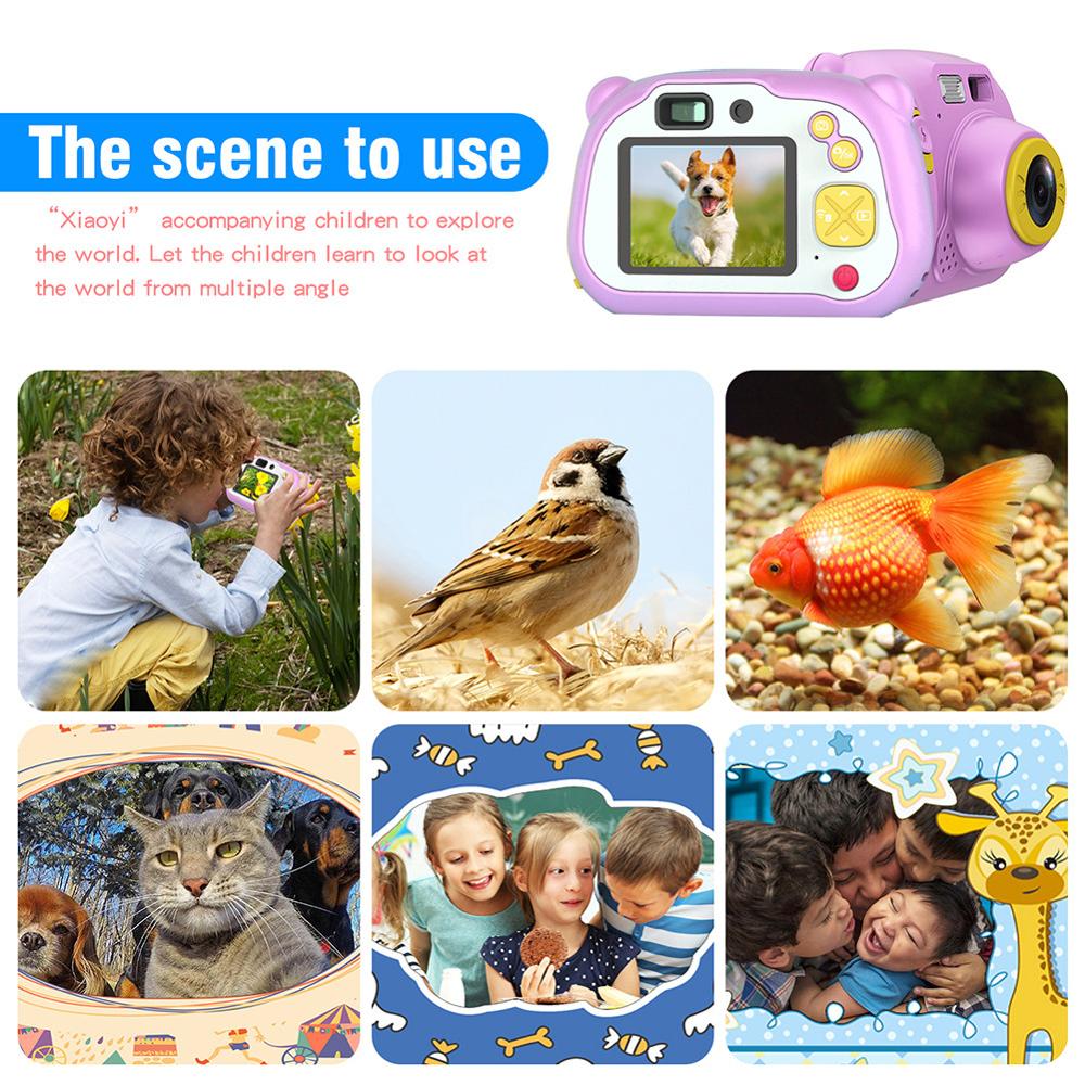 1080P FHD Auto Focus Wifi Children Camera Mini 2 Inch Cartoon Digital Camera Cute Toys Children Birthday For Kids Cameras