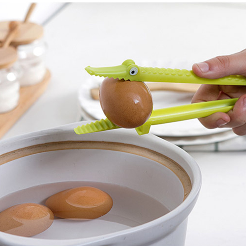Pince de cuisson Crocodile multifonctionnelle | Mini pince de Barbecue, outils pour légumes et fruits, pain alimentaire, accessoires de cuisine