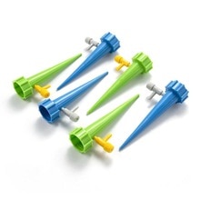 6 Pcs Plant Zelf Automatische Plant Watering Spikes Verstelbare Stakes Irrigatiesysteem Plant Watering Apparaat Voor Kamerplant