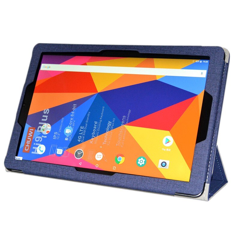 Pour CHUWI hi9 plus étui de support en cuir housse pour CHUWI hi9plus 10.8 "tablette PC étui de protection avec des