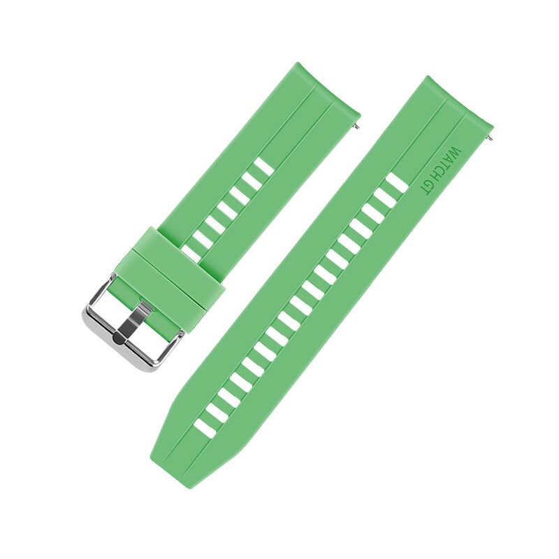 22mm urrem til huawei ur  gt 2e gt 2 / amazfit gtr 47mm / honor magic watch 2 46mm rem silikone til samsung galaxy ur: 10046
