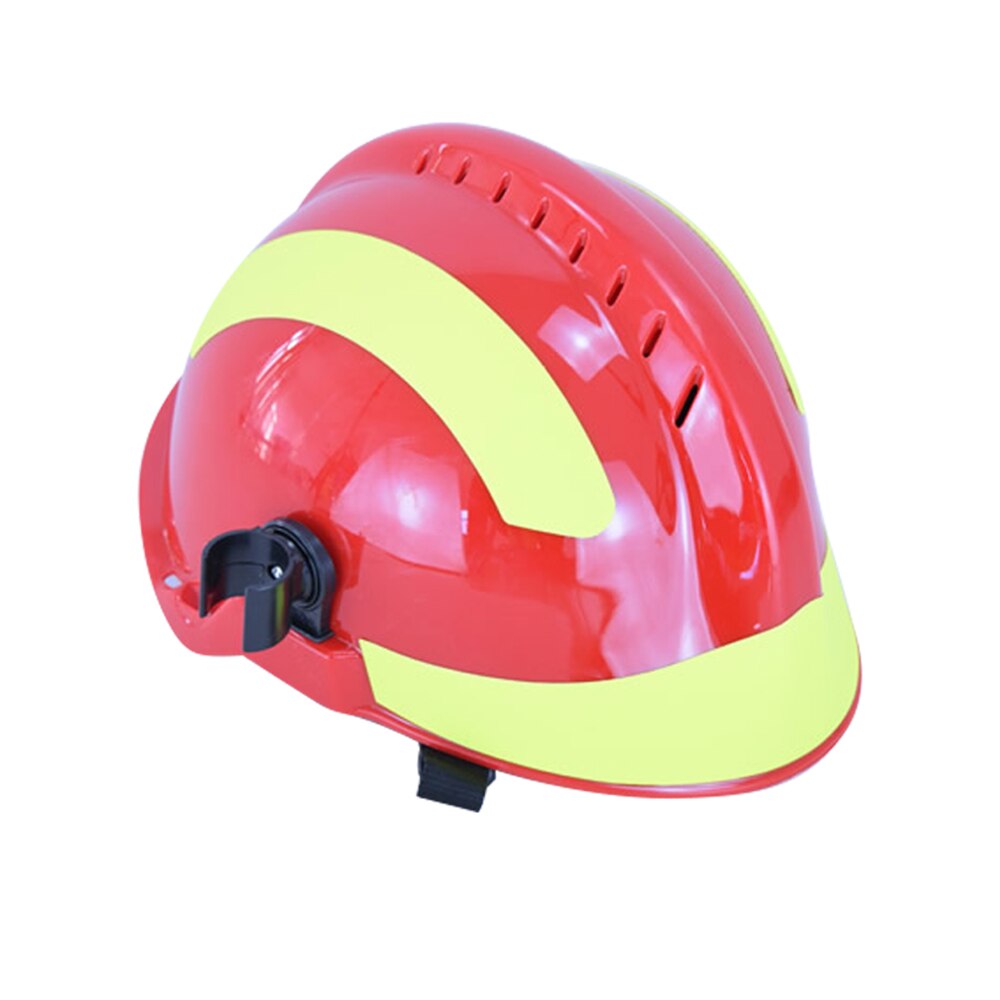 Brandmand sikkerhedshjelme redningshjelm arbejdsplads brandbeskyttelse hård hat med forlygter beskyttende anti-stød: D pakke