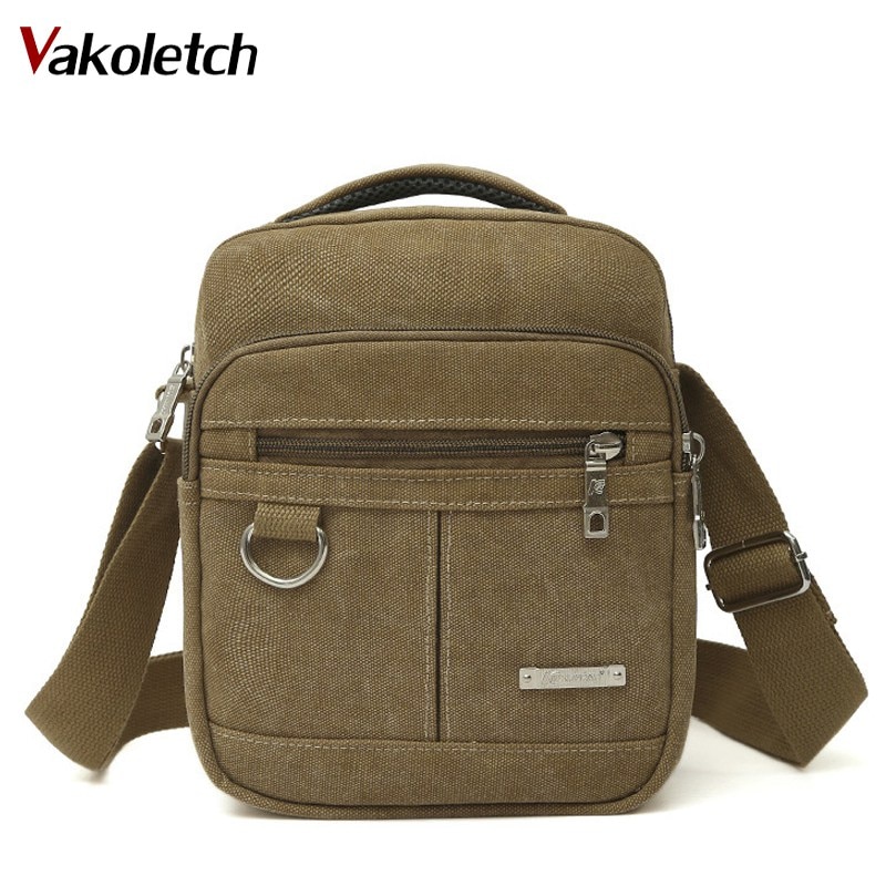 Canvas Handbag for Male Messenger Bag Casual Travel Bags Men Messenger Bags Clutches Men Shoulder Bag KL560