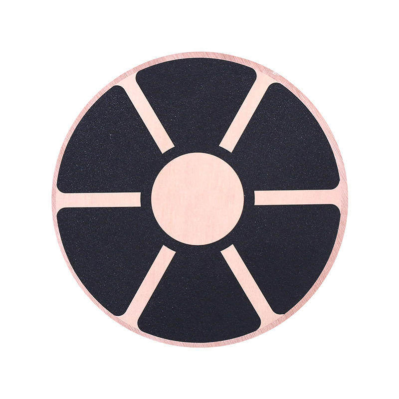 Exercise Twist Board Wooden Balance Board Home Gym Equipment Wobble Rotation Waist Twisting Sport Fitness Disc Plate Non-skid: Default Title