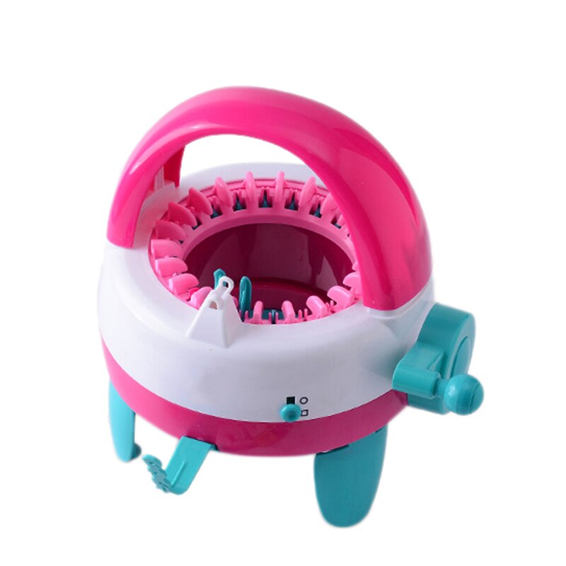 Hand Wol Breien Machine Meisje Puzzel Hand Wol Breien Machine Kinderen Speelgoed