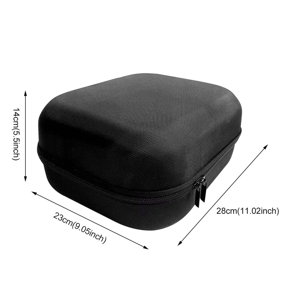 Vr-zubehör, virtual reality, schwarze, tragbare gaming-schutztasche, stoßfeste aufbewahrungstasche für den außenbereich für oculus quest 2