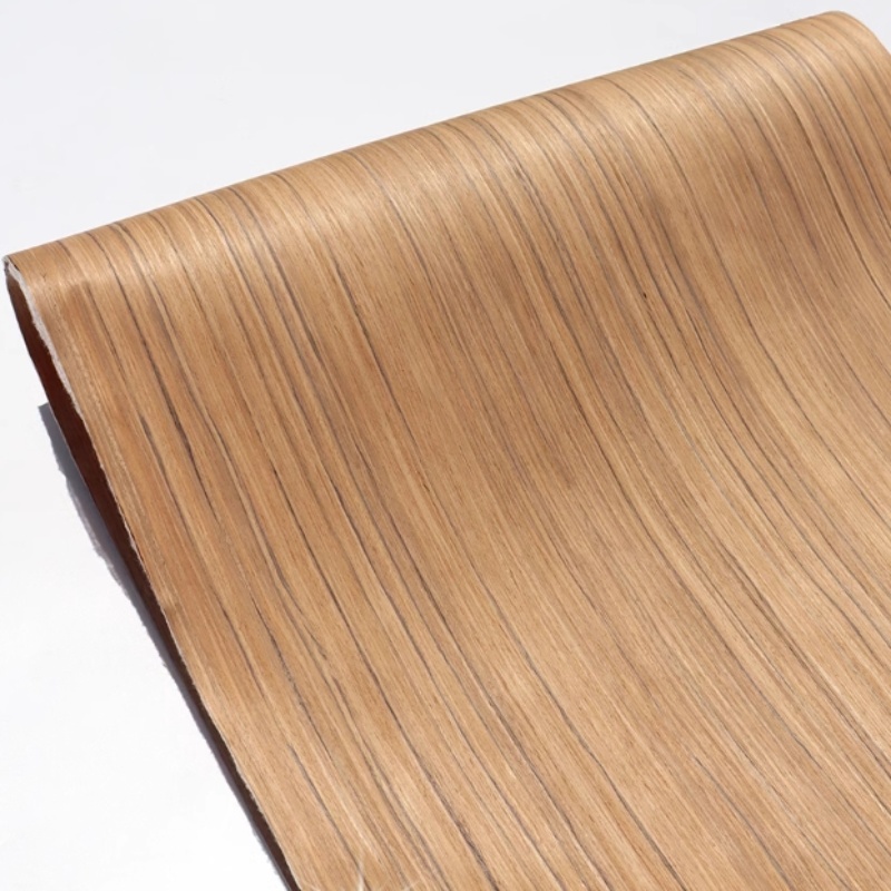 Chapa de madera con fragancia clásica de otoño, chapa de teca hecha a mano, 2,5 metros x 580x0,25mm, modelo decorativo: Arce