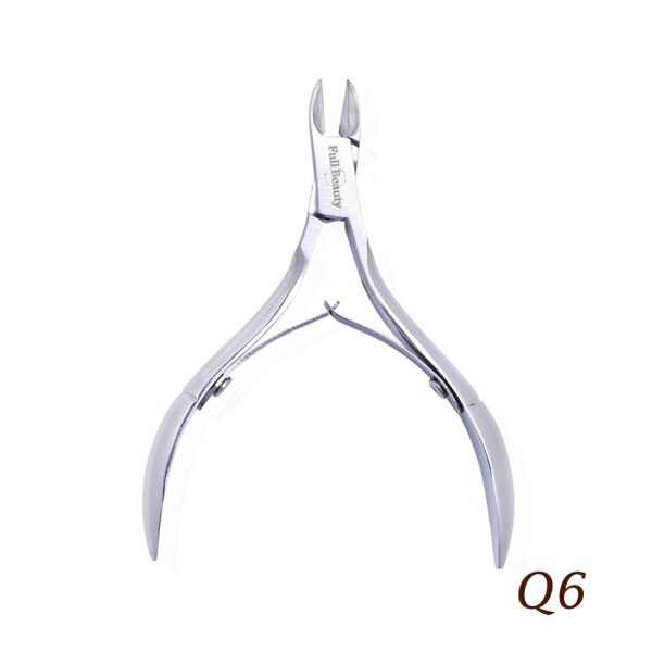 Död hud remover nail art verktyg guld silver nagel nagelband nipper trimning pedikyr vård nagelsax rostfri manikyr  ch1586: Q6