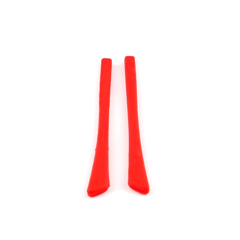 Mode Anti-Slip Glazen Been Sets Duurzaam Siliconen Vet Tip Ear Grip Sport Tempel Haak Voor Bril Spektakel Houder accessoire: Rood