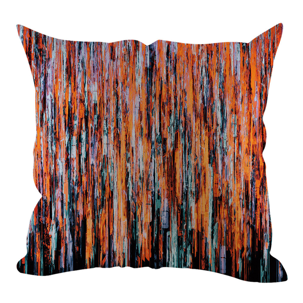 HSU Decorative cushions for sofa Simple Linen Pillow Nordic home decoration personality cushions coussin de chaise: B