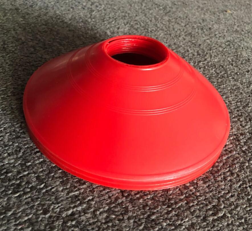 Platillo de disco para fútbol, conos marcadores en línea, patinaje, monopatín, obstáculos de tráfico, entrenamiento de velocidad, 5 uds.: red