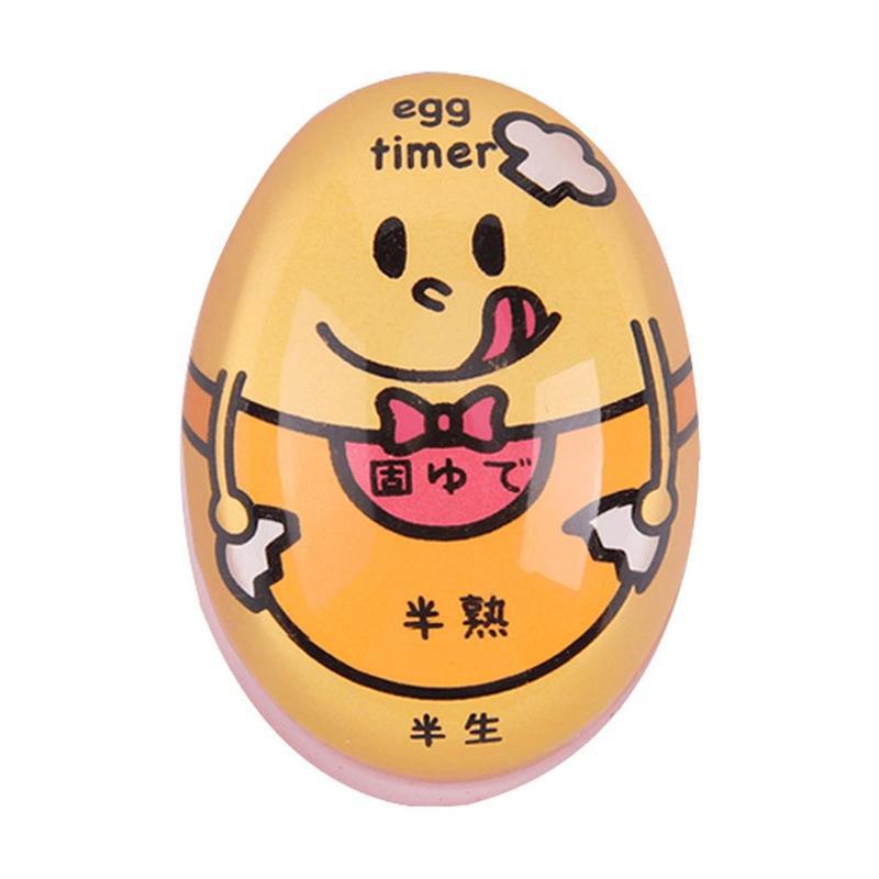 1Pcs Egg Timer Timer at any Time Heat-hard Kitchen Changing Perfect Timer Timer Egg Medium Egg Soft Tool Color C2K4: Default Title