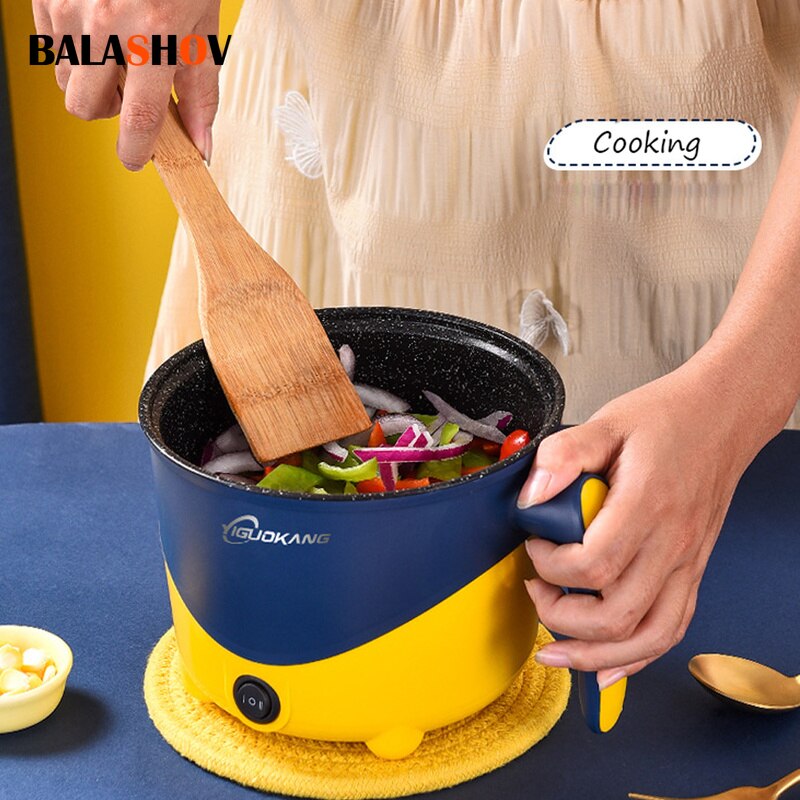 Electric Cooking Machine 220V Multicookers 300W/600W Rice Cooker 1-2 Peoples Kitchen Cooking Appliances for Dormitory EU Plug