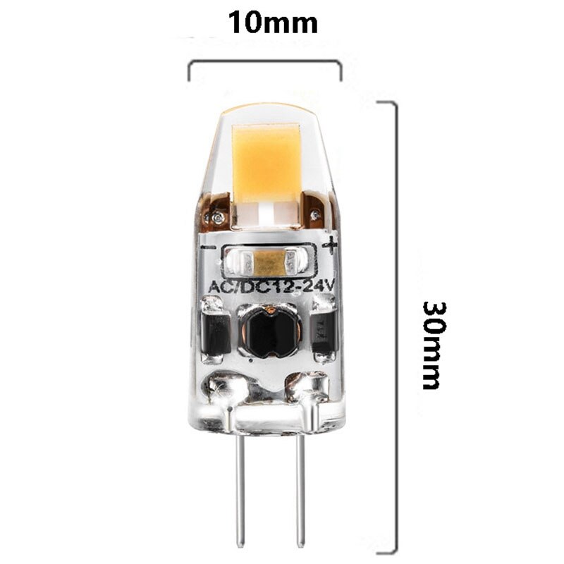 10-15Watt G4 halogeen vervanger - 1,3 Watt [QN5] | ook geschikt voor dimmer | LED Lampen koop je bij