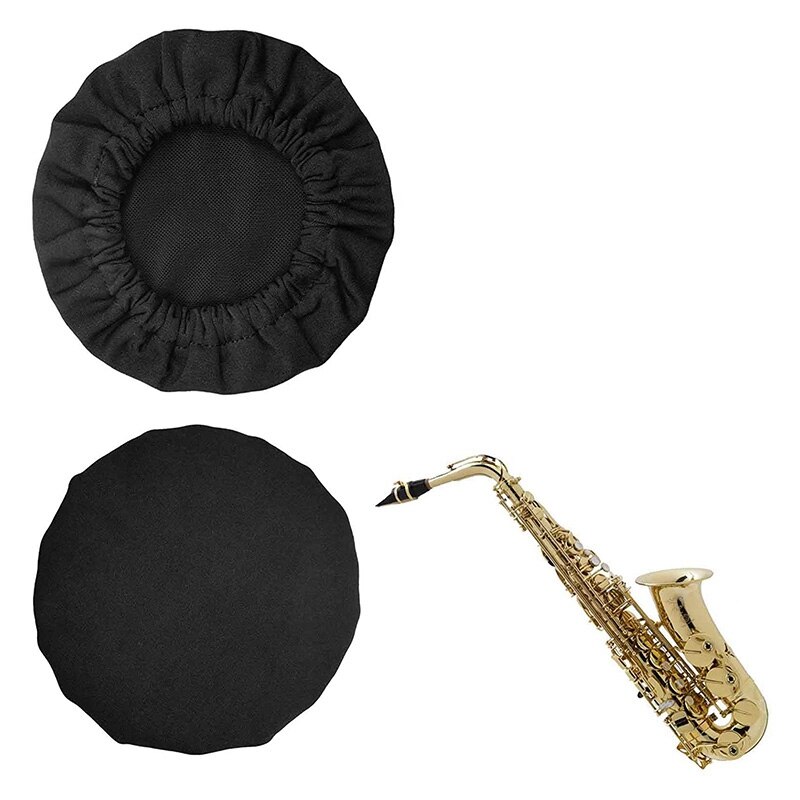 Copri campana strumento musicale riutilizzabile-2 pezzi copertura tromba per tromba, sassofono contralto, clarinetto basso, copertura campana corsetto