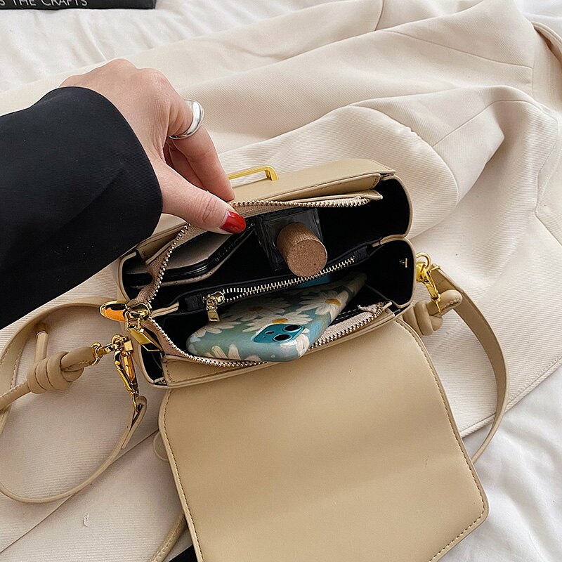 Borsa a tracolla da donna in pelle Pu borse da sella a tracolla piccole da donna di alta qualità per borse da donna Casual borse a tracolla