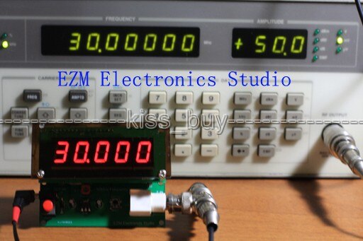 Høj præcision 1 mhz  to 50 mhz frequncy tællerindikator cymometer bnc interface