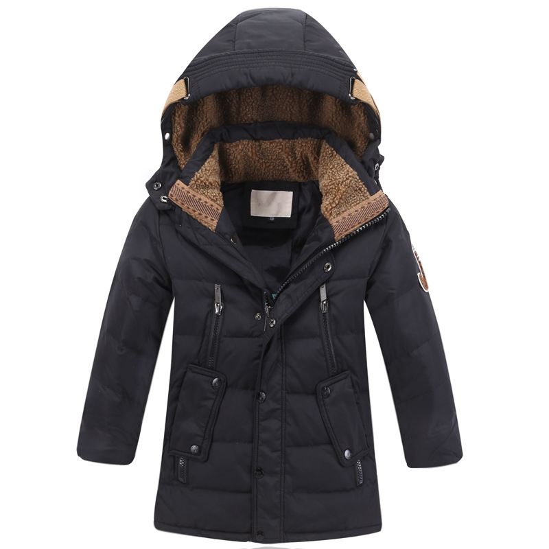 Winter Boys and girls jacket coat children's duck down jacket child coat outwear Boy's down jacket long thick winter jacket