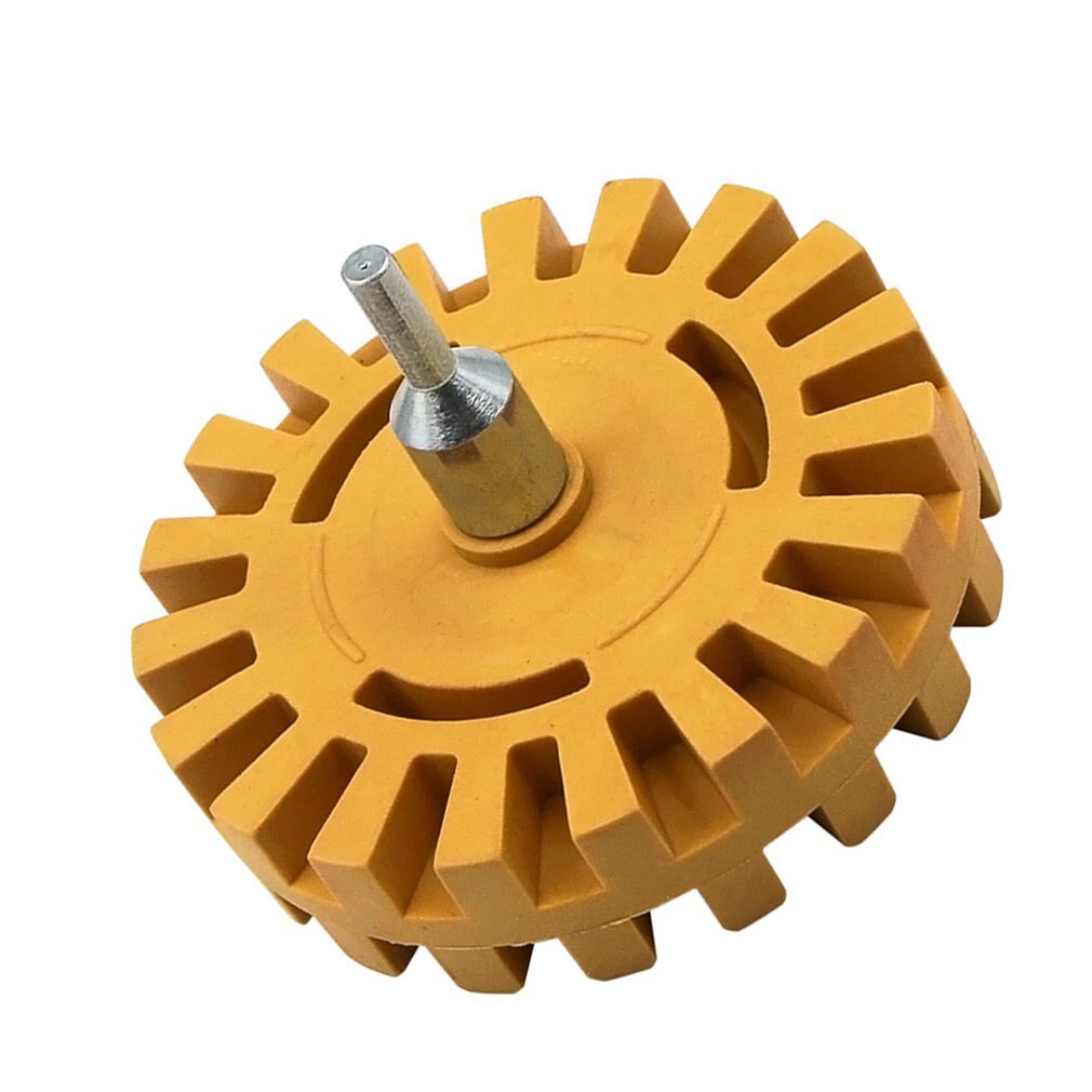 Goma neumática Universal de 4 pulgadas, goma para quitar la rueda, pegamento adhesivo para coche, herramienta de reparación de automóviles, limpiador auxiliar de pulido