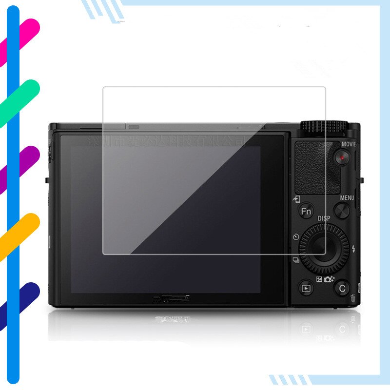 2 pcs Camera Display Screen Protector Film For Sony RX100 DSC-RX100VI black card M6 M7 9H LCD Tempered Glass