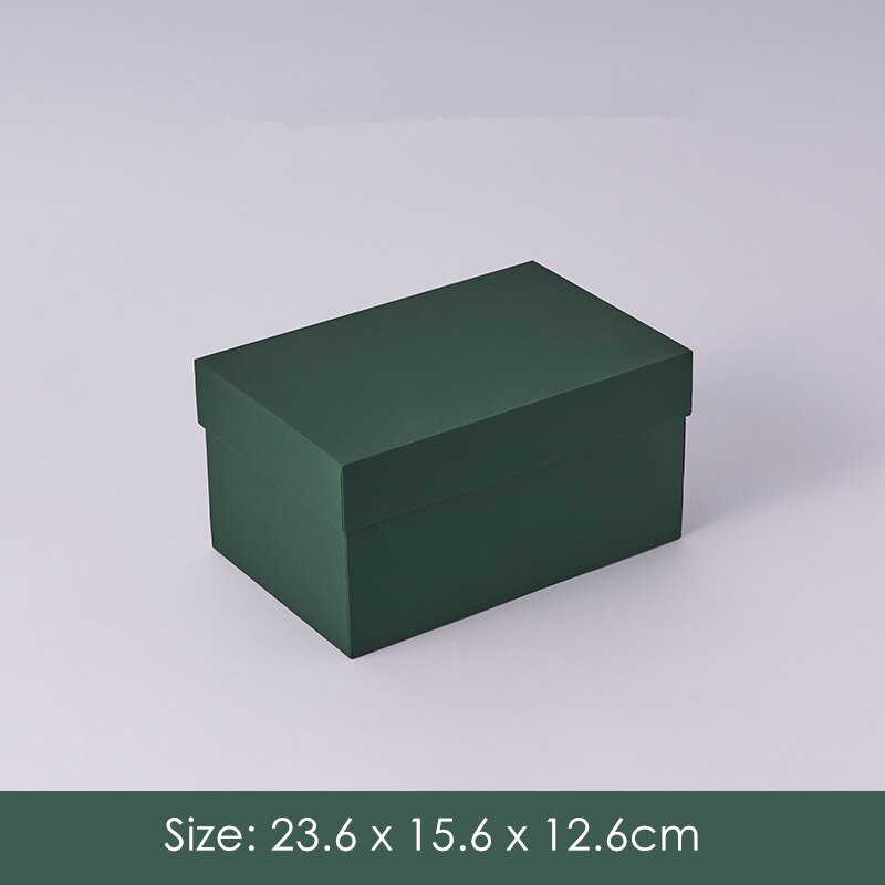 Geschenkdoos Boog Knoop Fotografie Prop Product Schieten Foto Props Geometrie Doos Fotografie Rekwisieten: green L