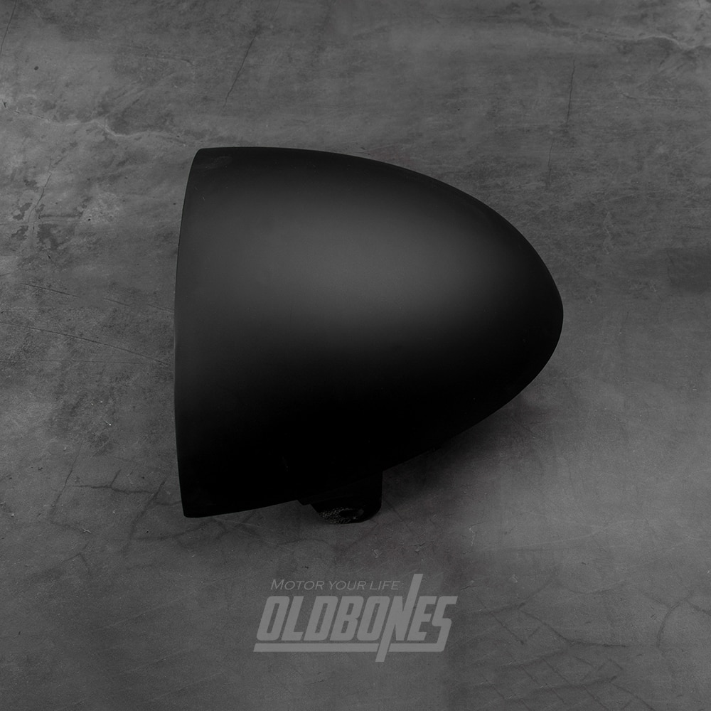 MOTO4U Universal Cafe Racer Matte Motorcycle ABS Rear Seat Cowl Cover For Compartment Seat ABS plastic hump rear cover