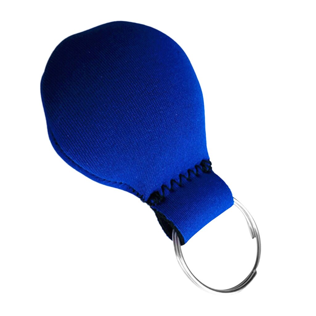 1 Pcs 9.5 Cm Neopreen Ronde Bal Drijvende Sleutelhanger Voor Marine Varen Yachting Zeilen Surfen Sleutelhanger Key Ringen Watersport: Blue