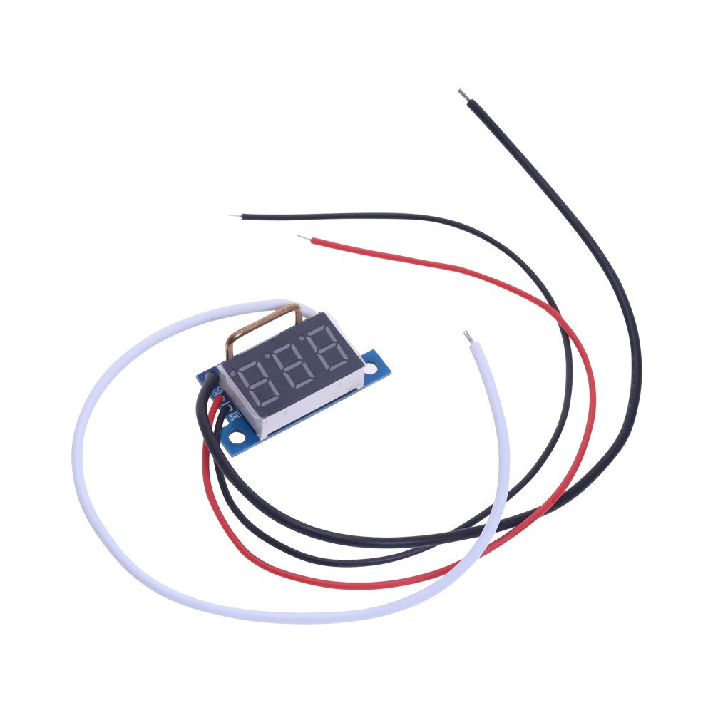 THGS Digital LED Ammeter AMP Panel Power Indicator Ammeter DC0-10A Red