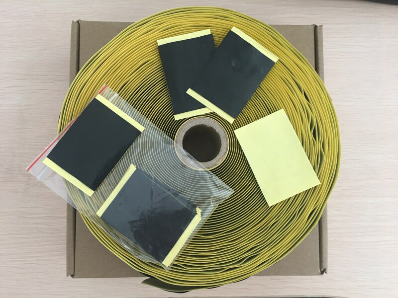 Lavet i korea 10 stk/parti vandtæt isolering daub gulvvarme film tilbehør forseglet fuge 5cm x 3.5cm x 10