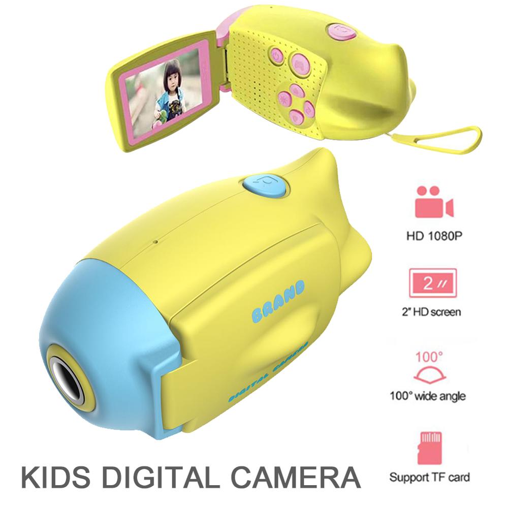 Kids Digitale Camera ET009 2.0 Inch Kleur Display Hd Kinderen Dv Camera Kinderen Camcorder Video Hd Camera Voor Kinderen