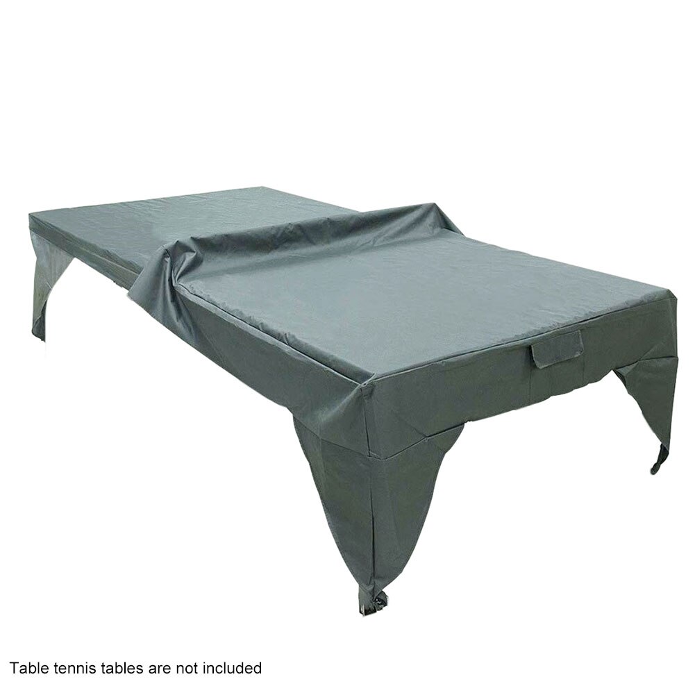 Durable Waterproof Table Tennis Cover - Oxford Fabric - UV Resistant, Windproof, Dustproof: Grey