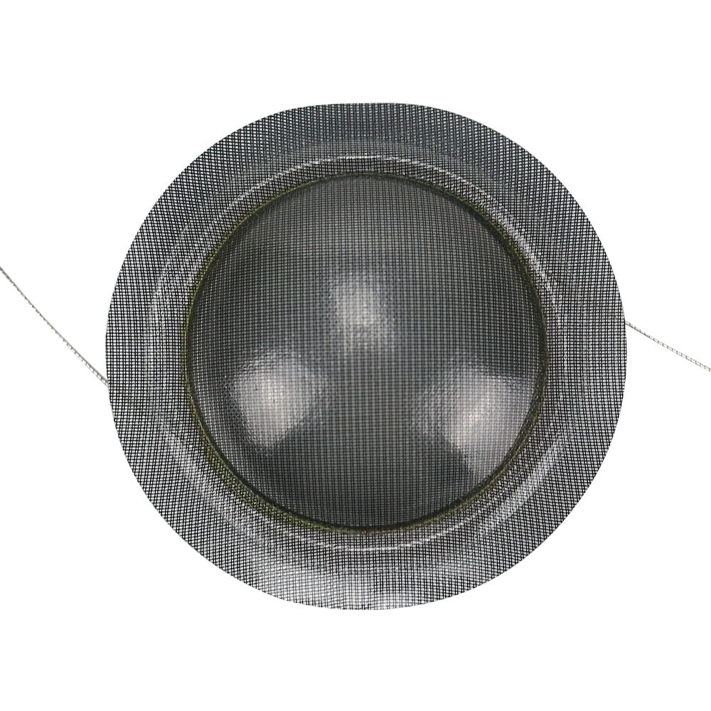 GHXAMP 28mm Core Treble Spreekspoel Crystal Membraan Zwart Doorschijnend Film Tweeter Speaker reparatie 1 Pairs