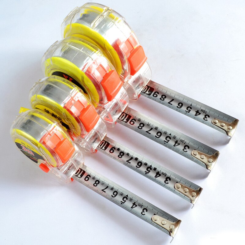 3/5/7.5/10M Precise Measuring Tape Woodworking Tools High Weasteel Tape Measures Resistant Engineering Measuring Hand Tool 1pcs