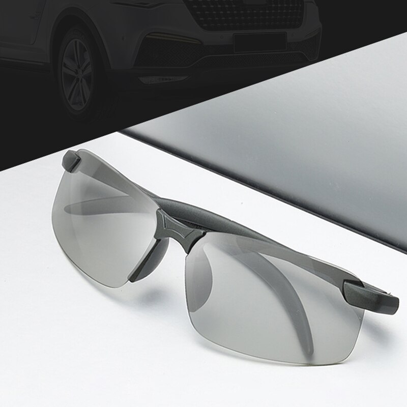 Driver Goggles Photochromic Len Day Night Vision Sunglasses For Men Women Car Driving Glasses Polarized Sunglasses Eyewear UV400