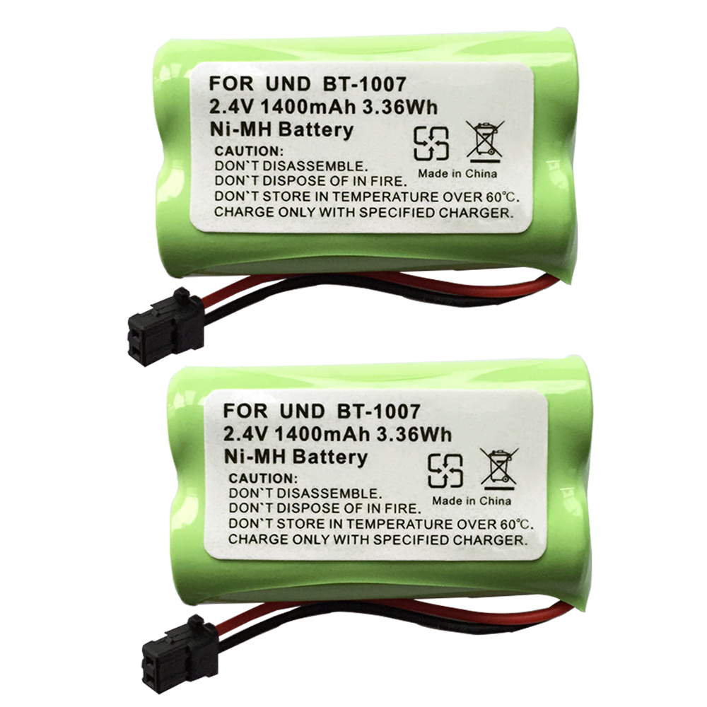 Battery for BT-1007 BT-105 Replacement Pack BT1015 BT904 DCX150 EXP370 B730 CPH479B 2.4V 1400mAh NiMH Cordless Phone battery: black