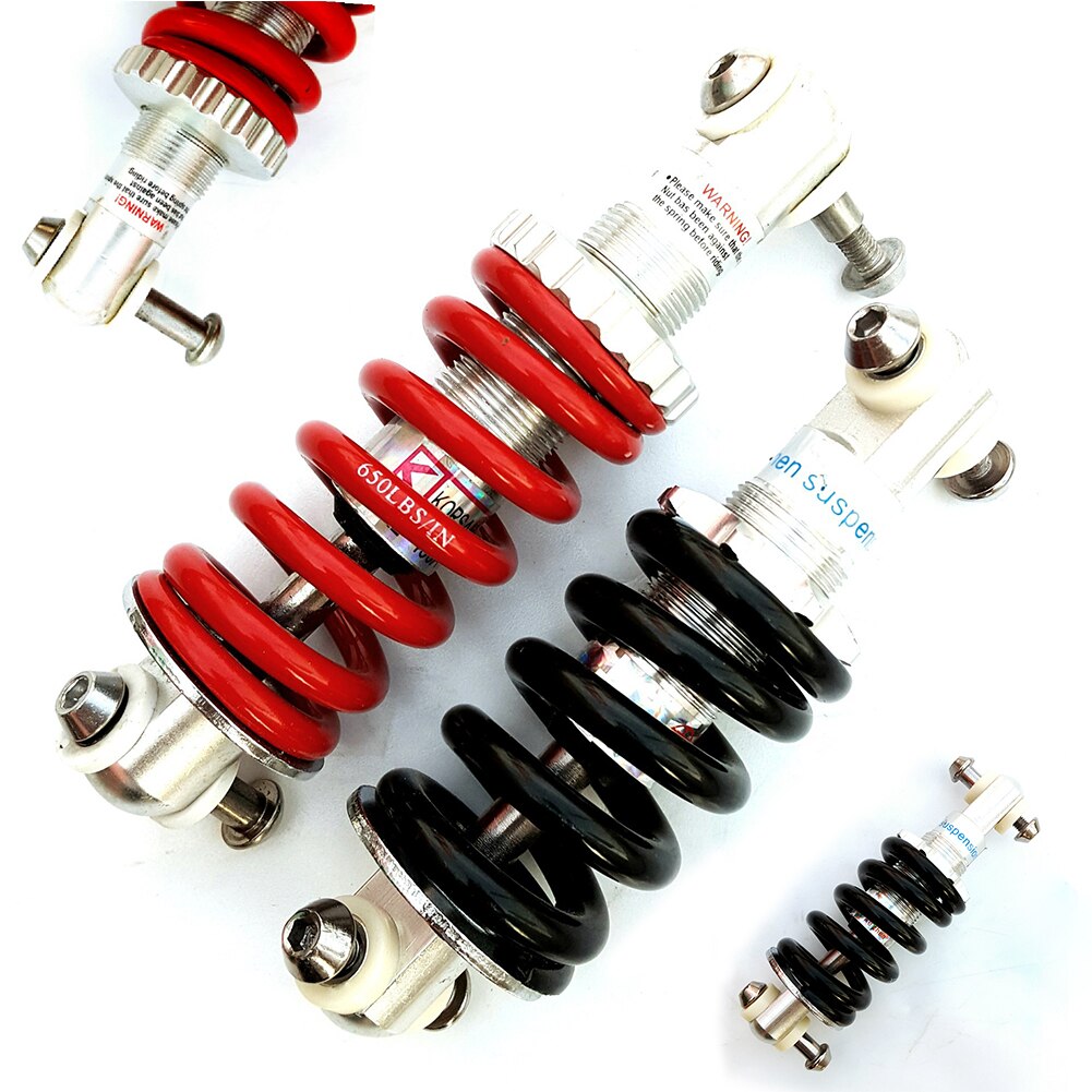 Outdoor Riding Parts Accessories Rear Suspension Bicycle Spring Folding Cycling Home Mountain Damping Alloy Bike Shock Absorber