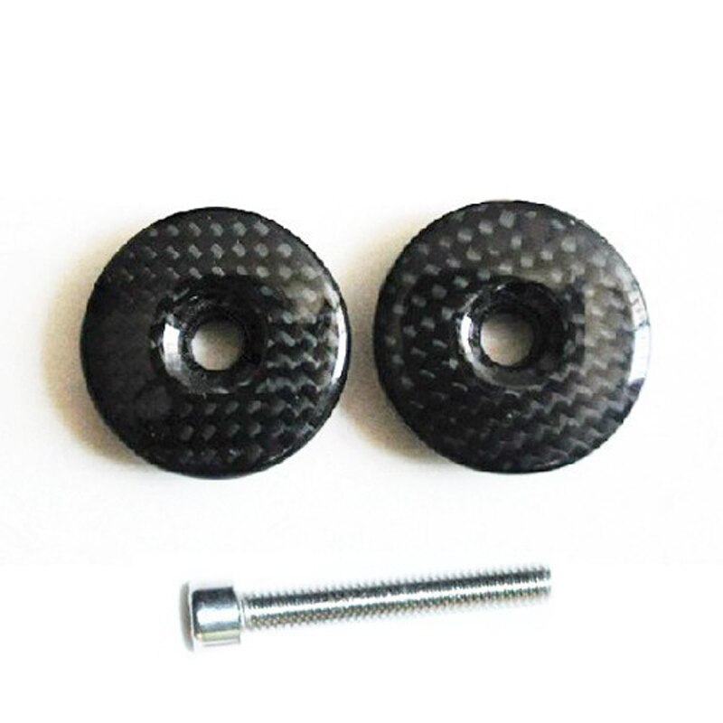 Rxl sl karbonfiber sykkelstamme headset topphette karbon gaffel toppkapper stamme dekke sykkel deler 5g med skrue 3k glans: Ingen logo 3k glans