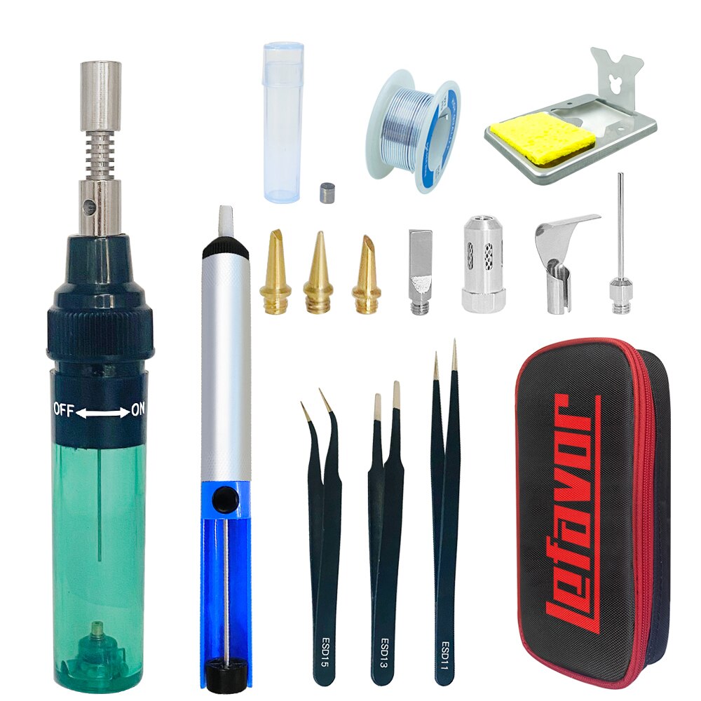 Kit de fer à souder au gaz Butane 1300 Celsius, stylo à souder au gaz sans fil: WS-3