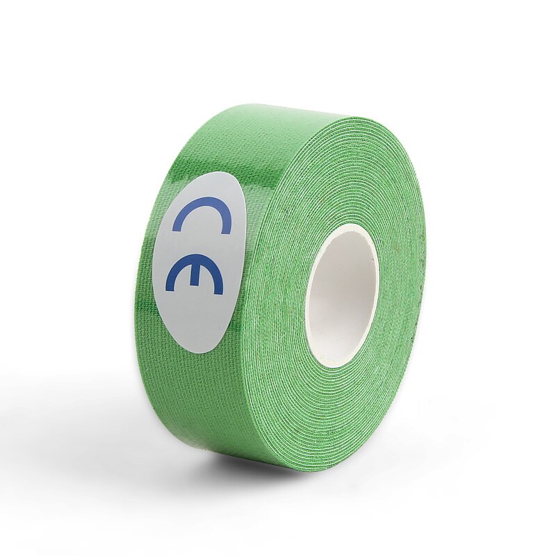 2.5cm x 5m kinesiologietape kinesiotape elastische katoenen kleefband sport spierpleister tape rekverband sticker: Geel