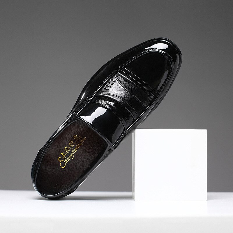 Nouveaux Hommes En Cuir Robe Chaussures Chaussures De Classique Chaussures Pour Formel Chaussures Hommes Chaussures À Enfiler chaussures D'affaires pour hommes