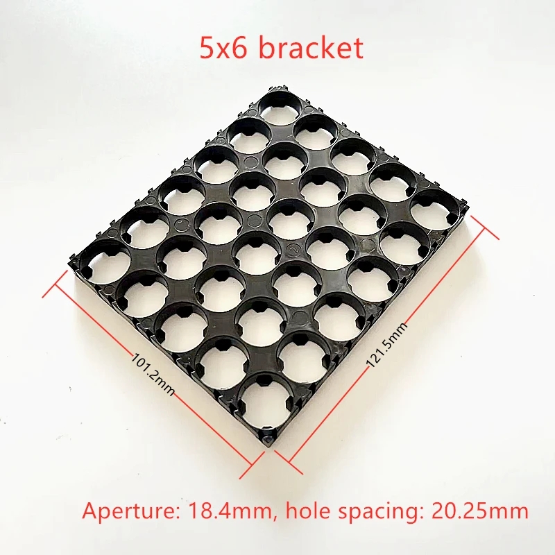 18650 Batterijhouder - Cilindrische Plastic Beugel - Anti-Vibratie - Li-ion Batterij Spacer Pack