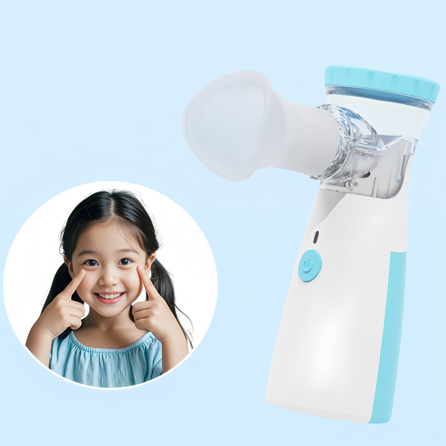 Electric Eye Steamer Sprayer Device Moisturizing Atomizer Water Compress Eyes Soothing Massage Wash Facial Steam Eye Washing