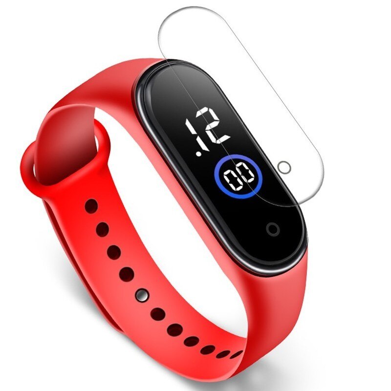 reloj deportivo Simple para hombres y mujeres, reloj Digital LED de , reloj electrónico de silicona, reloj de pareja, reloj para hombre