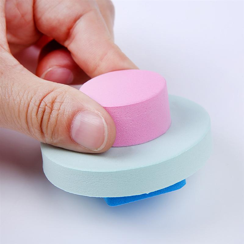 18Pcs in 6 Set Painting Stencil DIY Drawing Template Round Stamper Tool Early Education Supplies Mini Stampers for Kids School