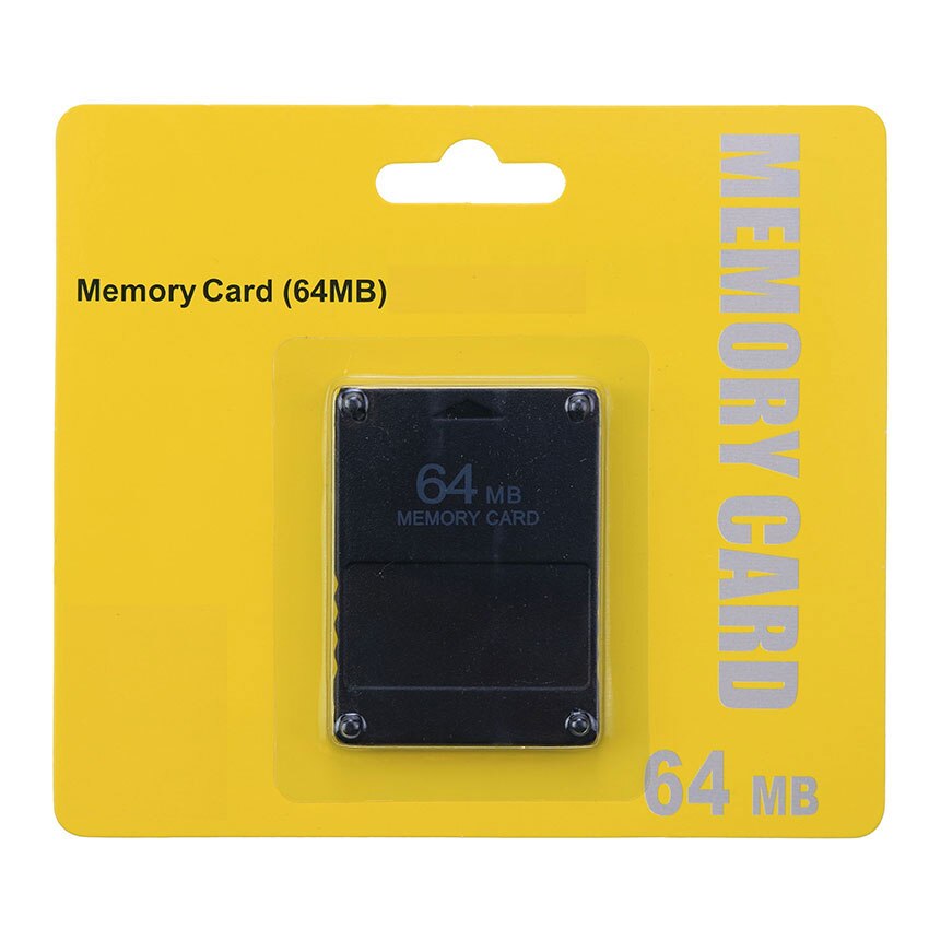 Dla PS2 8MB/16MB/32MB/64MB/128MB/256MB karta pamięci karta rozszerzeń pamięci dla PS2 czarna karta pamięci