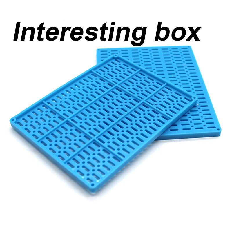 2mm perforated plastic fixed plate connecting plate DIY small handmade model stem maker material