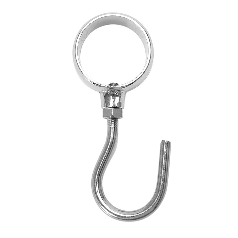 Garderobe 25mm dia rør stang justerbar tøj knage bøjler 10 stk