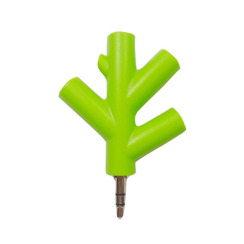 Audio Splitter Y Jack Male To 4 Female M/F 3.5mm Stereo Cable Adapter for Earphone Headphones Mobile Phone PC MP3 MP4