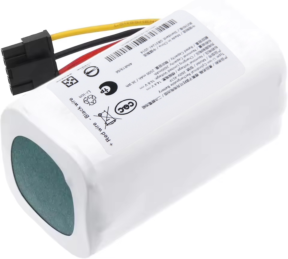 260V-4S1P Ersatzakku für Xiaomi Robot Vacuum E10 E10c C103 Mop 2 Lite Akku 2600 mAh